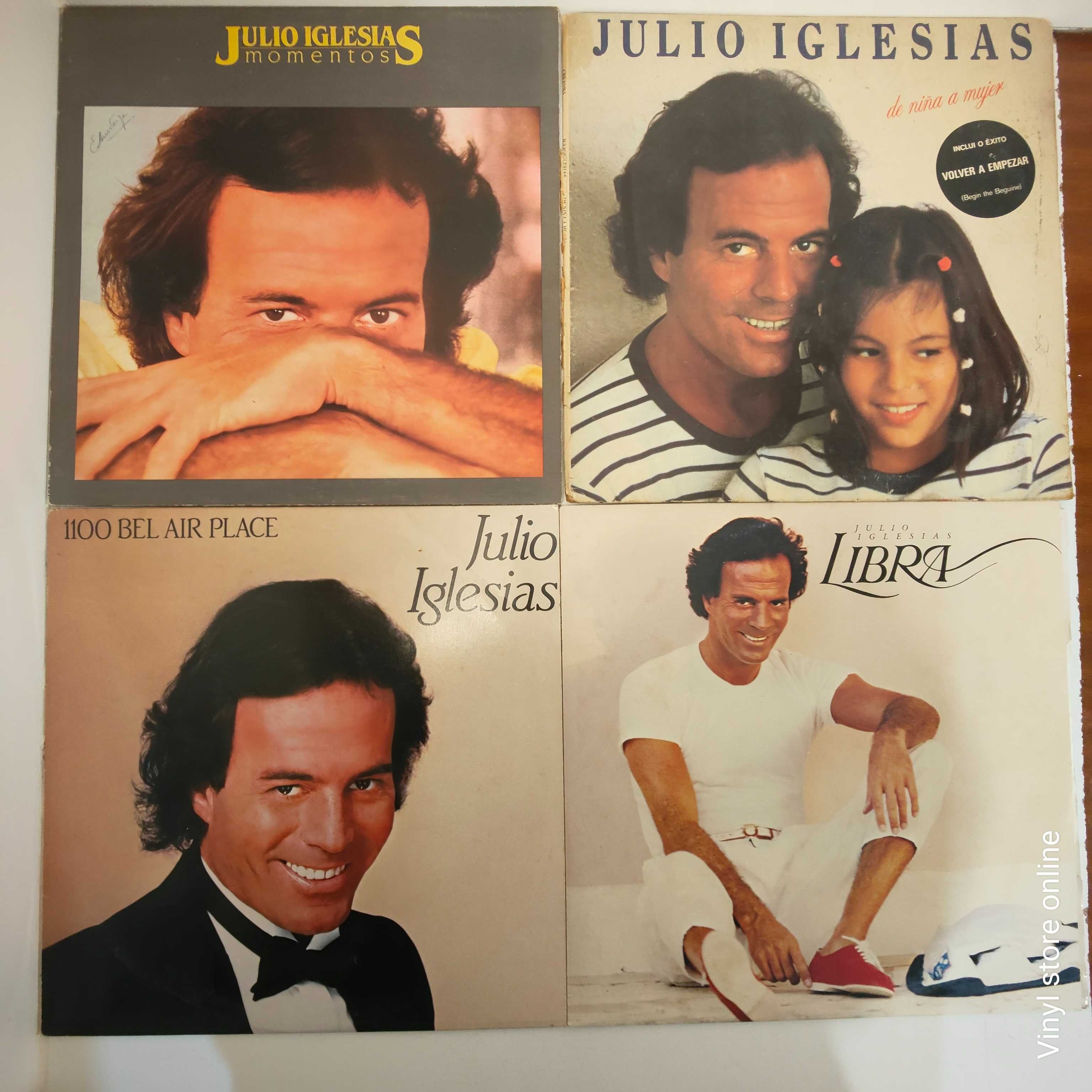 Lote LPs Julio Inglesias
