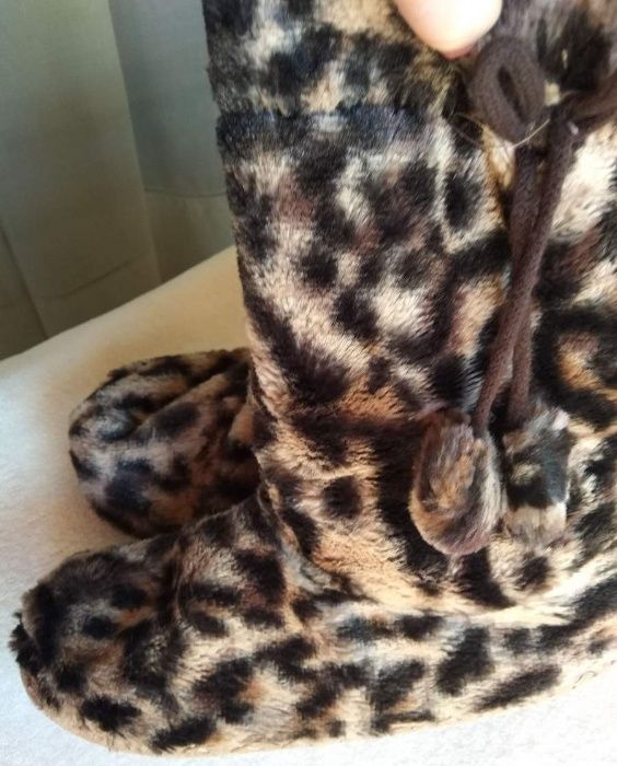 Pantufas Leopardo - Animal Print - Acessorize