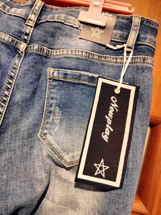 Nowe spodnie jeansowe Jeans Newplay 38