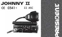 CB radio President Johny II sprzedam