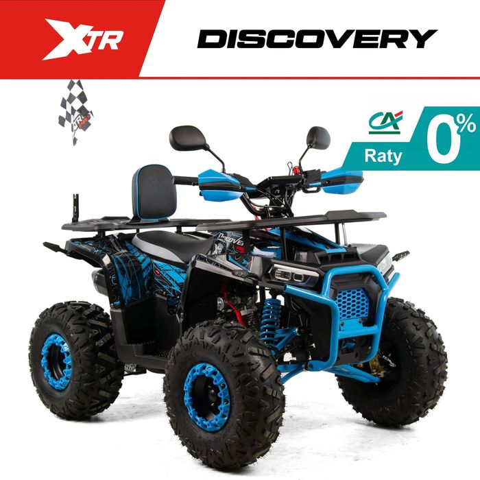 XTR Inny QUAD 125 XTR DISCOVERY automat światła LED transport raty +gratisy