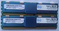 Серверна оперативна пам'ять DDR2 PC2-5300F 8Gb Micron 4Rx4 667MHz Dell
