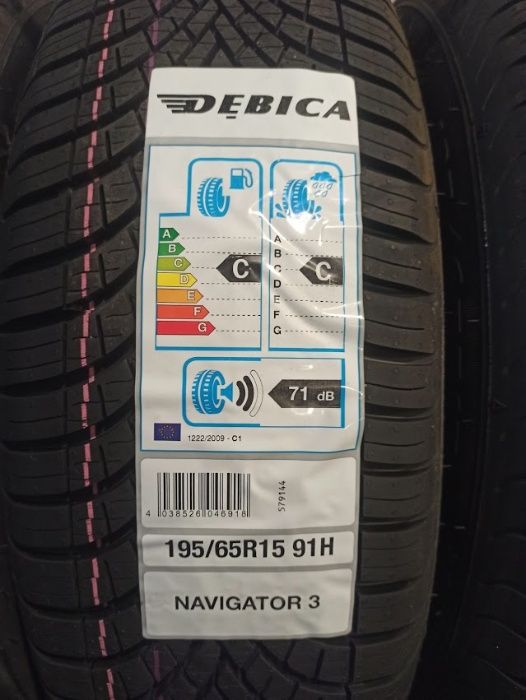 195/65R15 Dębica Navigator 3 nowy model cztery opony całoroczne 2023r