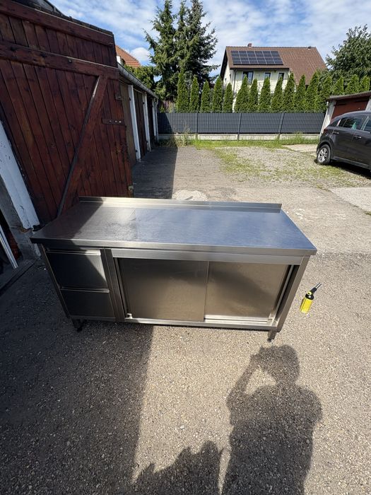 Blat roboczy z szufladami 160/60/85cm