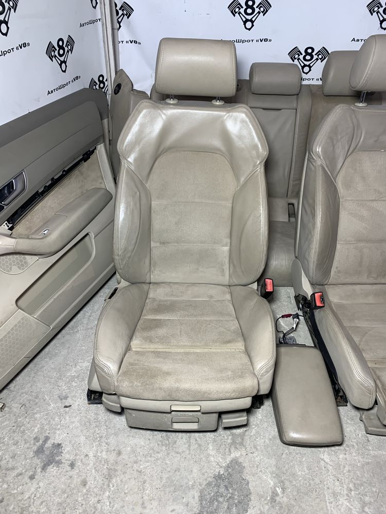AUDI A6 C6 Ауді А6 С6 Ауди  салон шкіра алькантара S-Line сидіння кожа