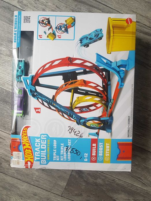 Hot Wheels Track Builder Tor Potrójna pętla