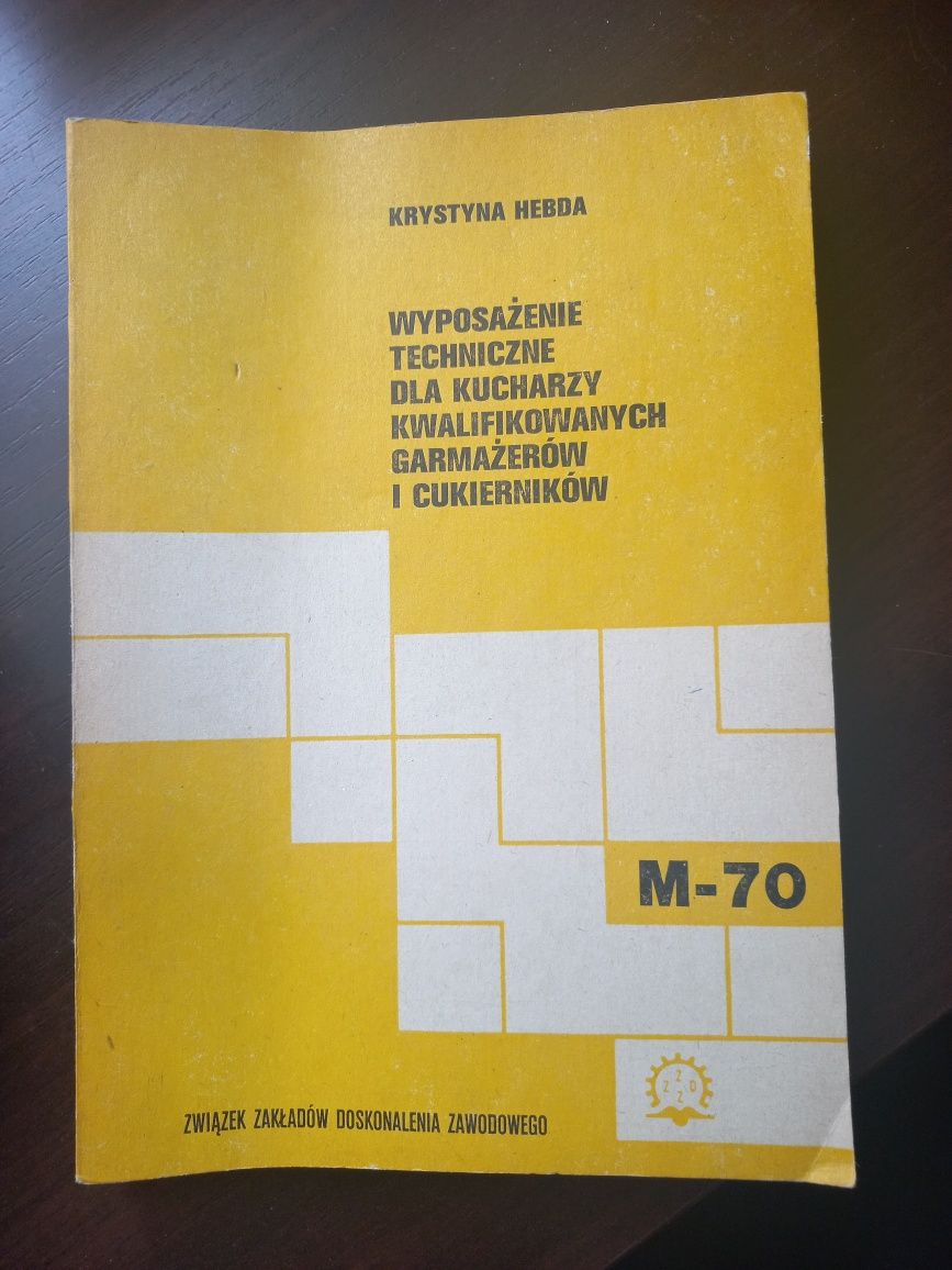 Wyposażenie techniczne dla kucharzy kwalifikowanych Krystyna Hebda