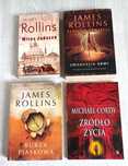 4x James Rollins Ewangelia krwi + Burza piaskowa + Wirus Judasza Cordy