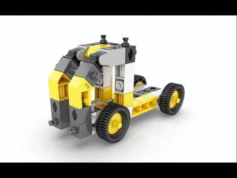 Klocki konstrukcyjne ENGINO INVENTOR 4w1 pojazdy przemysłowe