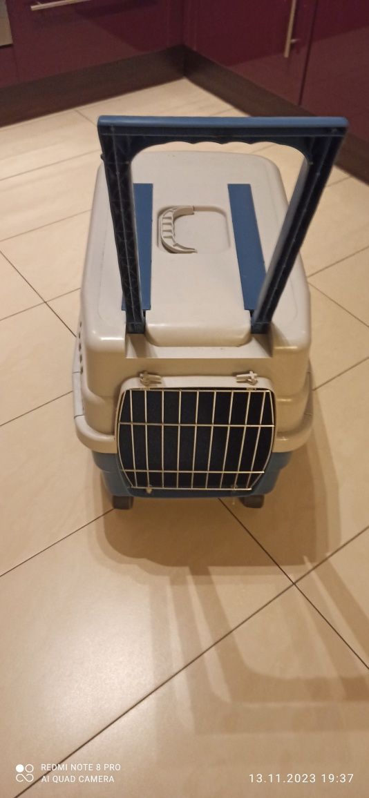 Transporter dla kota/kotów na kółkach z rączką- do negocjacji