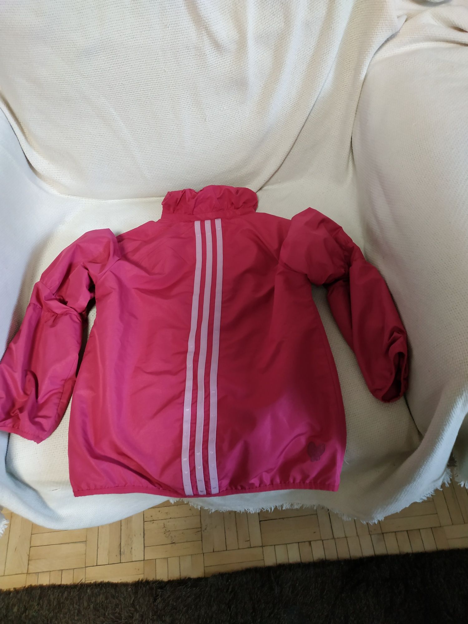 Bluza dla dziewczynki rozmiar 128cm firmy Adidas