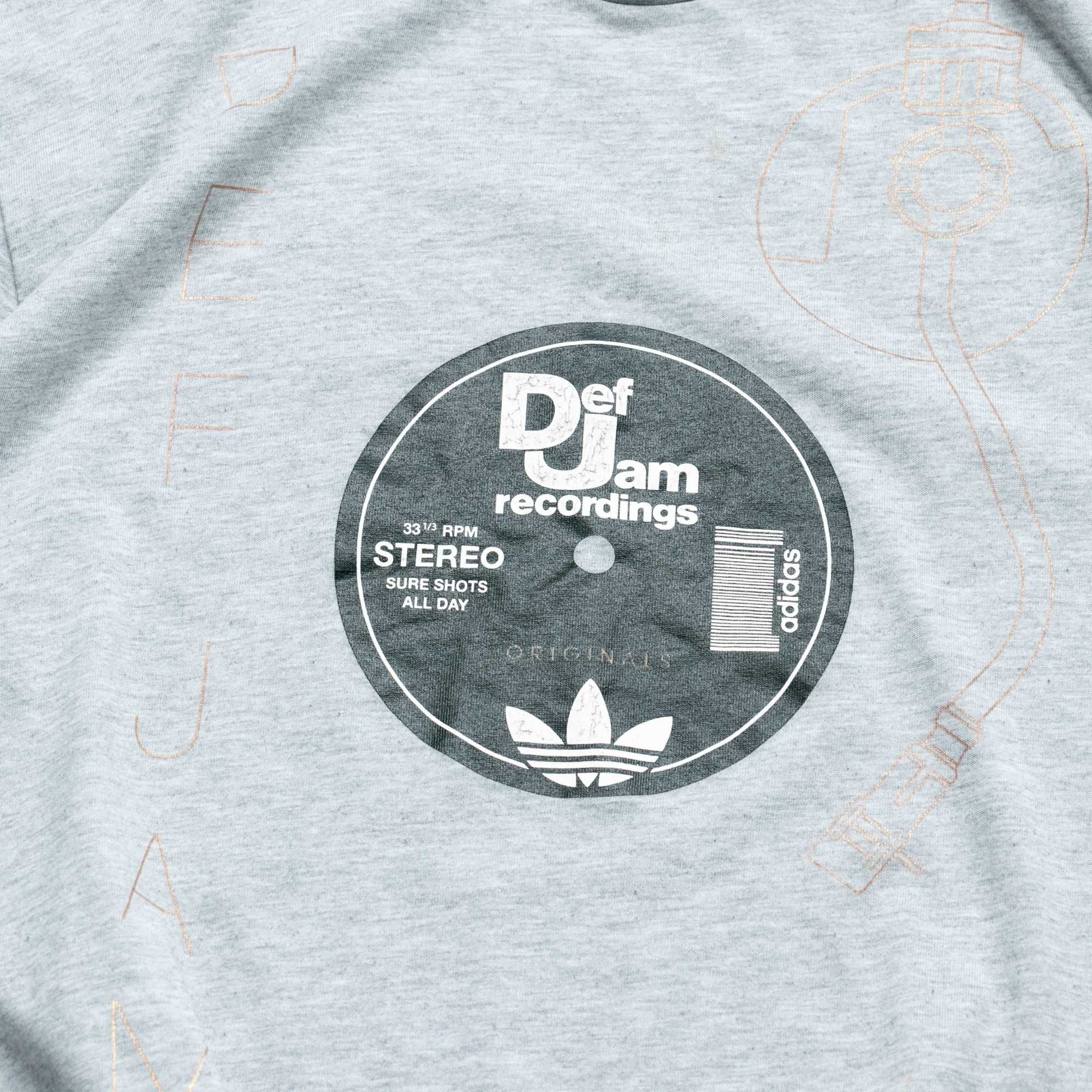 Adidas x Def Jam Records y2k t-shirt XL