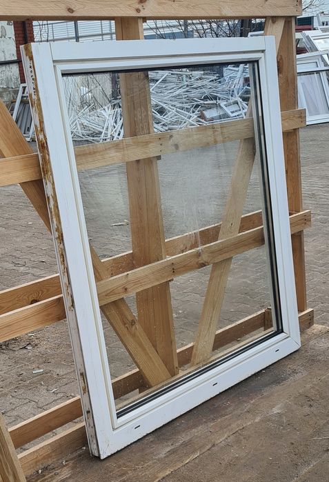 OKNA KacprzaK OKNO PCV 128X139 Używane Plastikowe  Lider Okna OLX