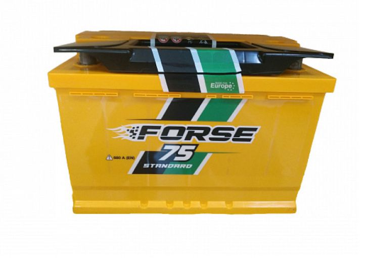 Автомобільний акумулятор FORSE Standard 6CT 75Ah R+