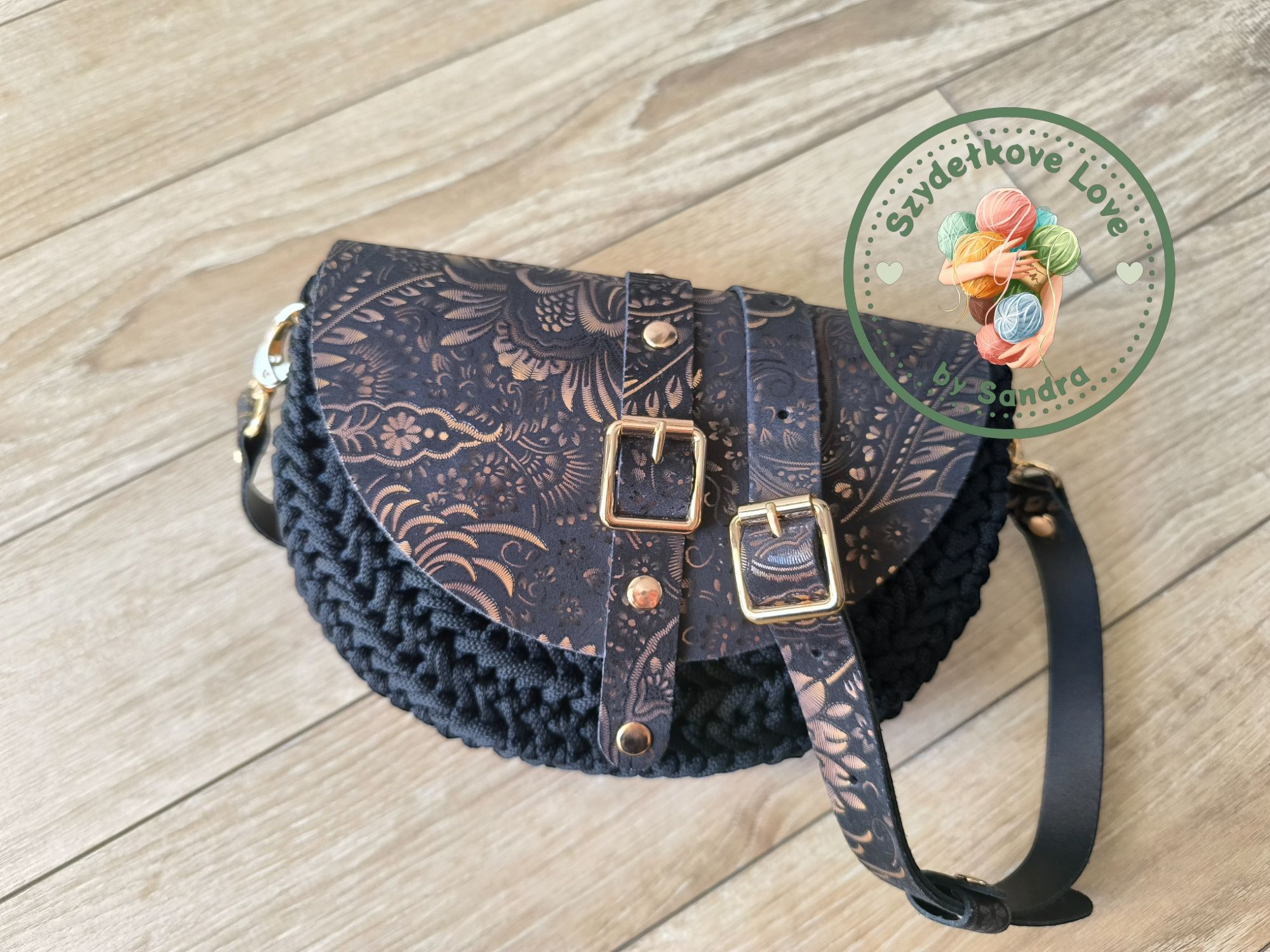 Torebka Jodełka handmade