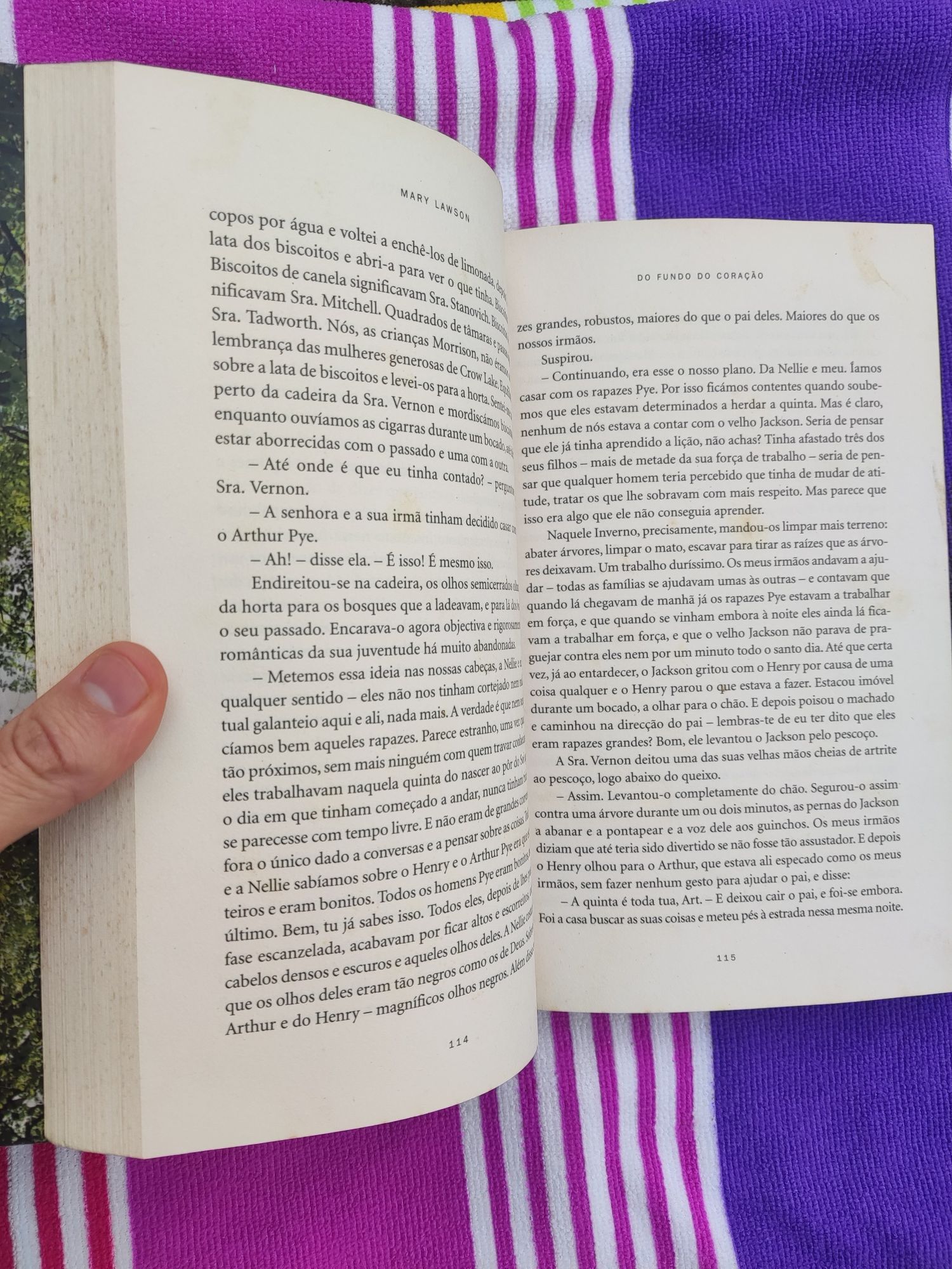 Livro: Do fundo do coração (Mary Lawson)