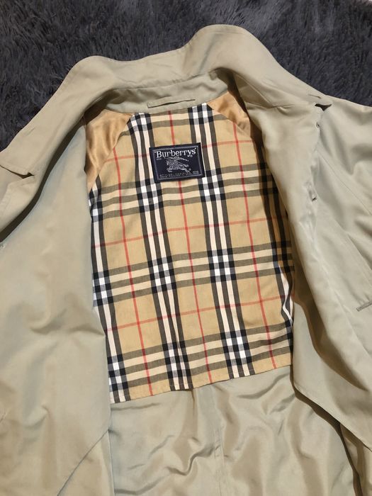 Burberrys London Męski płaszcz trencz vintage 52