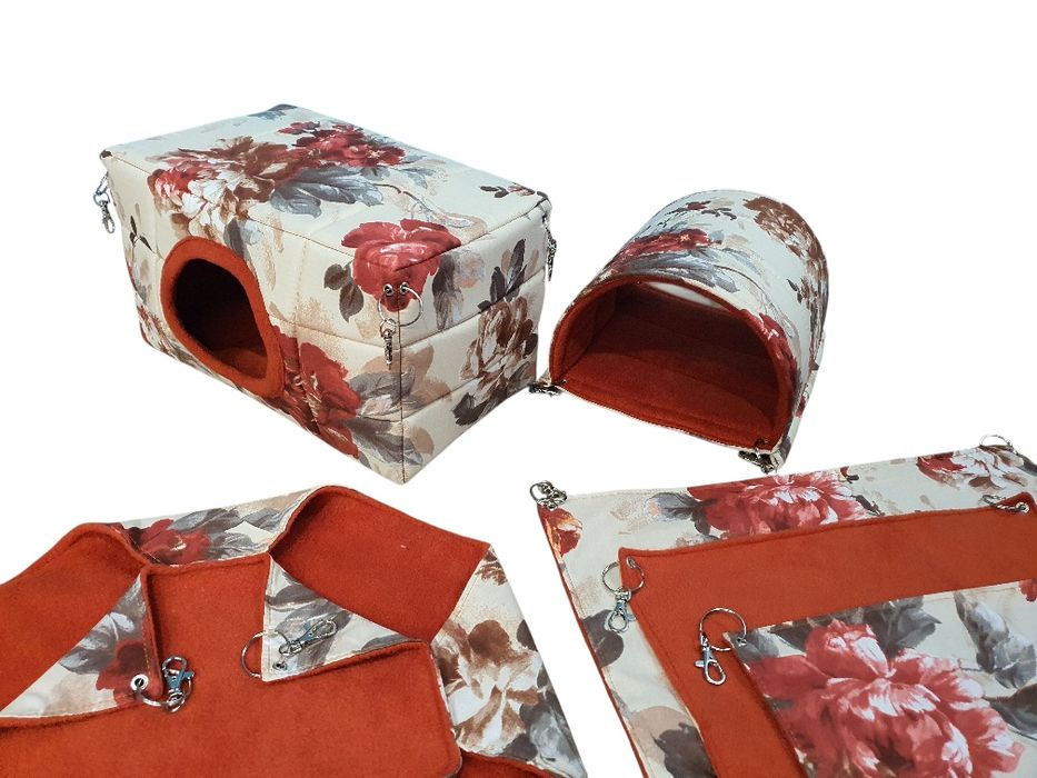 Zestaw komplet mebelków dla gryzoni