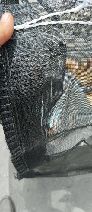 Big bags em rede e com válvula de descarga. 95x95x120cm