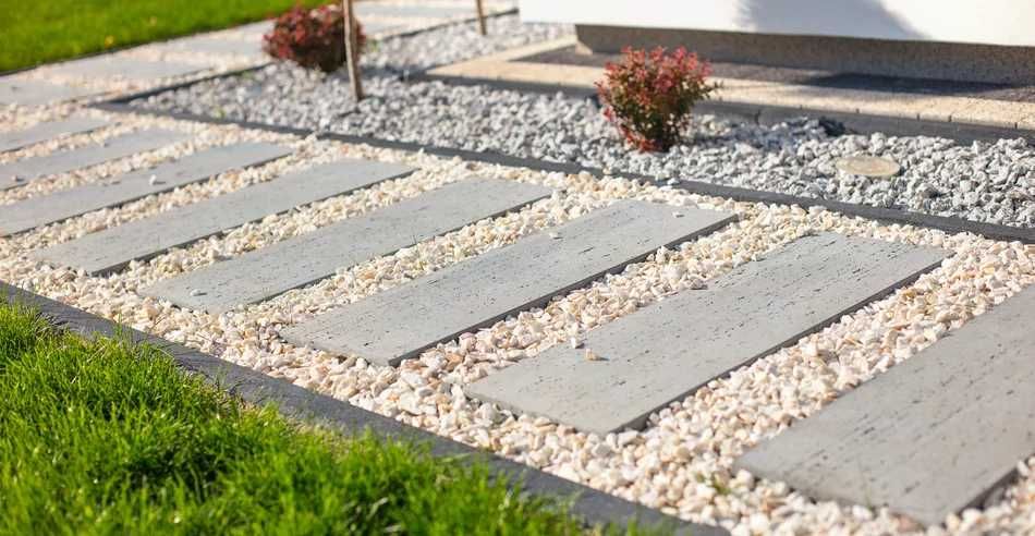 Linea Polbruk duża płyta tarasowa,Trawetyn,odcienie szarości, 25x50 cm