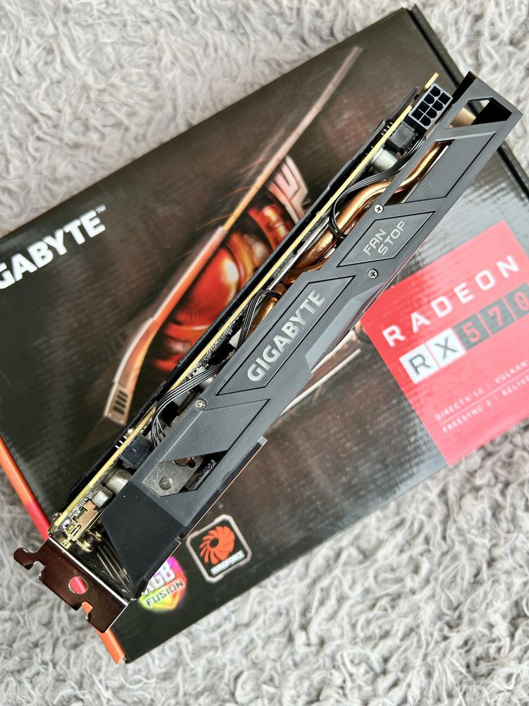 Видеокарта RX570 Gigabyte Gaming 4GB