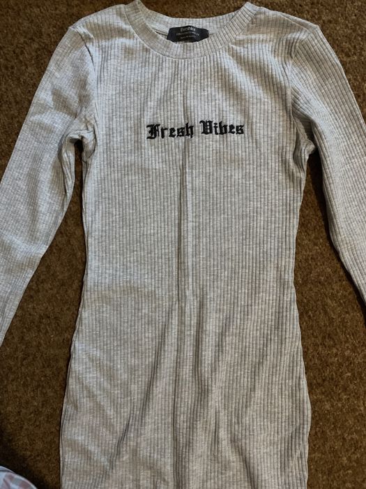 Сіре плаття Bershka