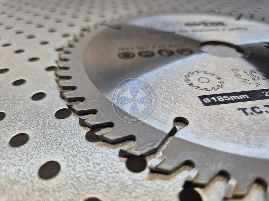 Tarcza do drewna z Widią TCT 185mm 60T tarcza do drewna 185mm 60 zębów