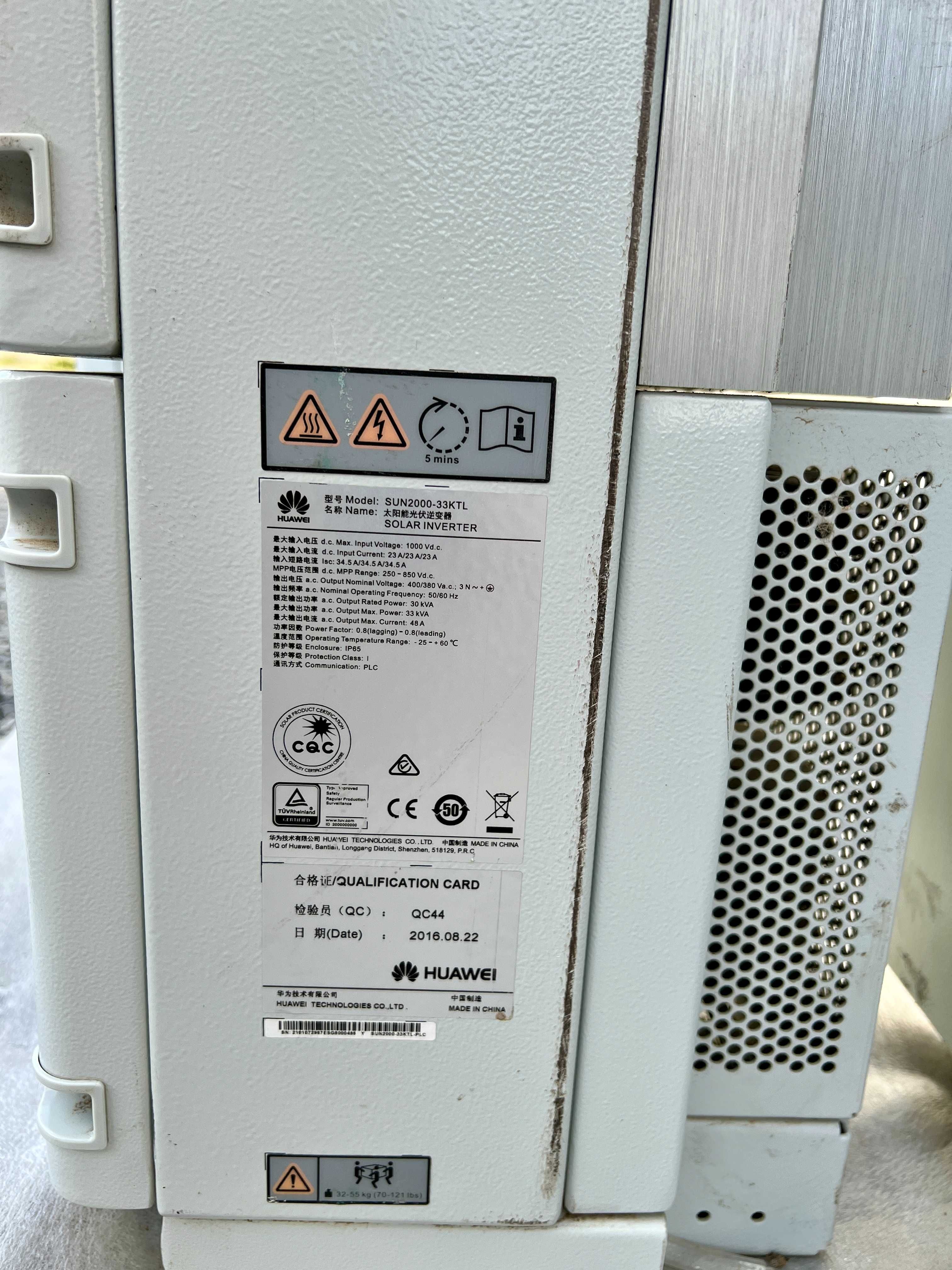 Мережевий інвертор Huawei SUN2000-33KTL, 30kW (сетевой инвертор)