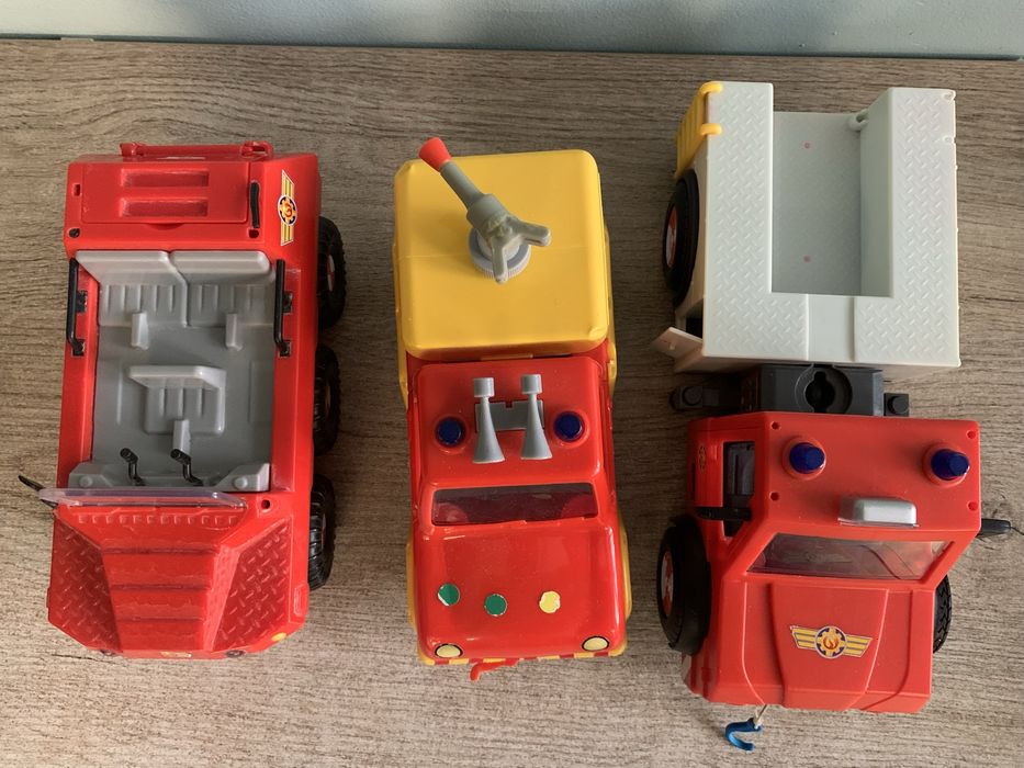 Zestaw aut strażak sam