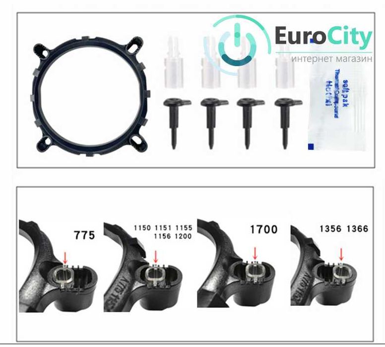 Эффективный кулер QZ1240S-RGB-PWM для процессоров с TDP до 140 Вт