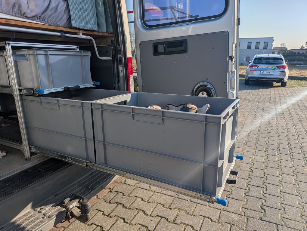Szuflada Camper Van, półka wysuwana Kamper Van