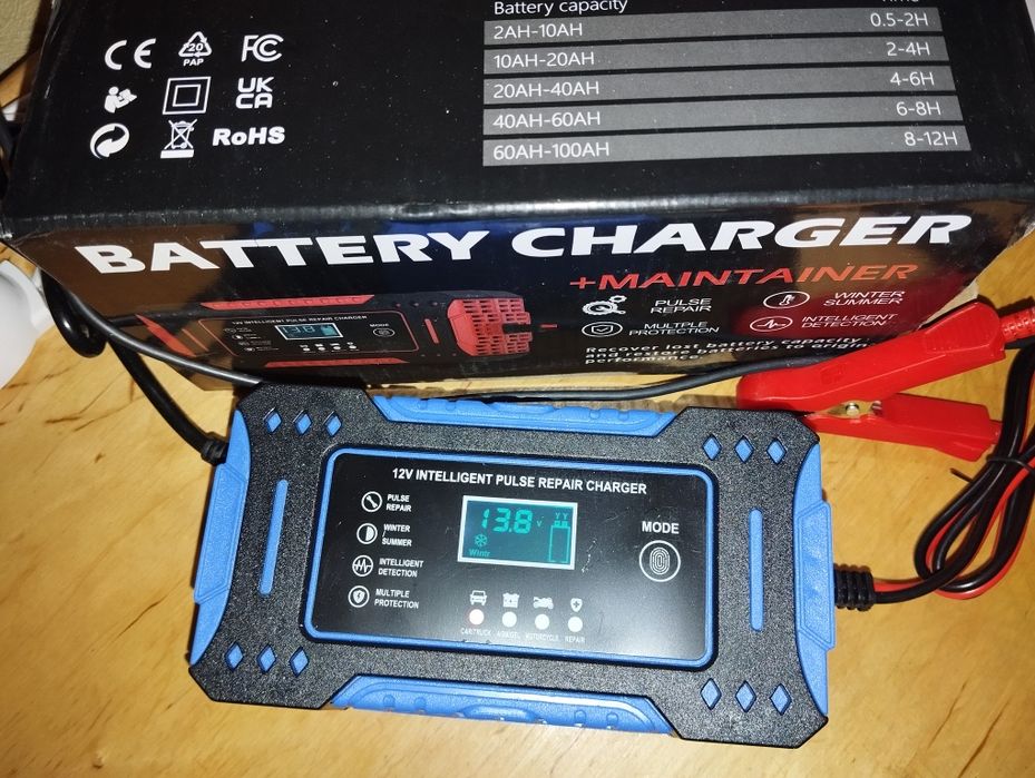 Зарядное устройство автоматическое  12v