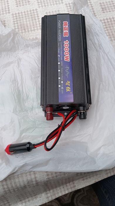 Инвертор 12вольт на 220вольт,1000 ват.