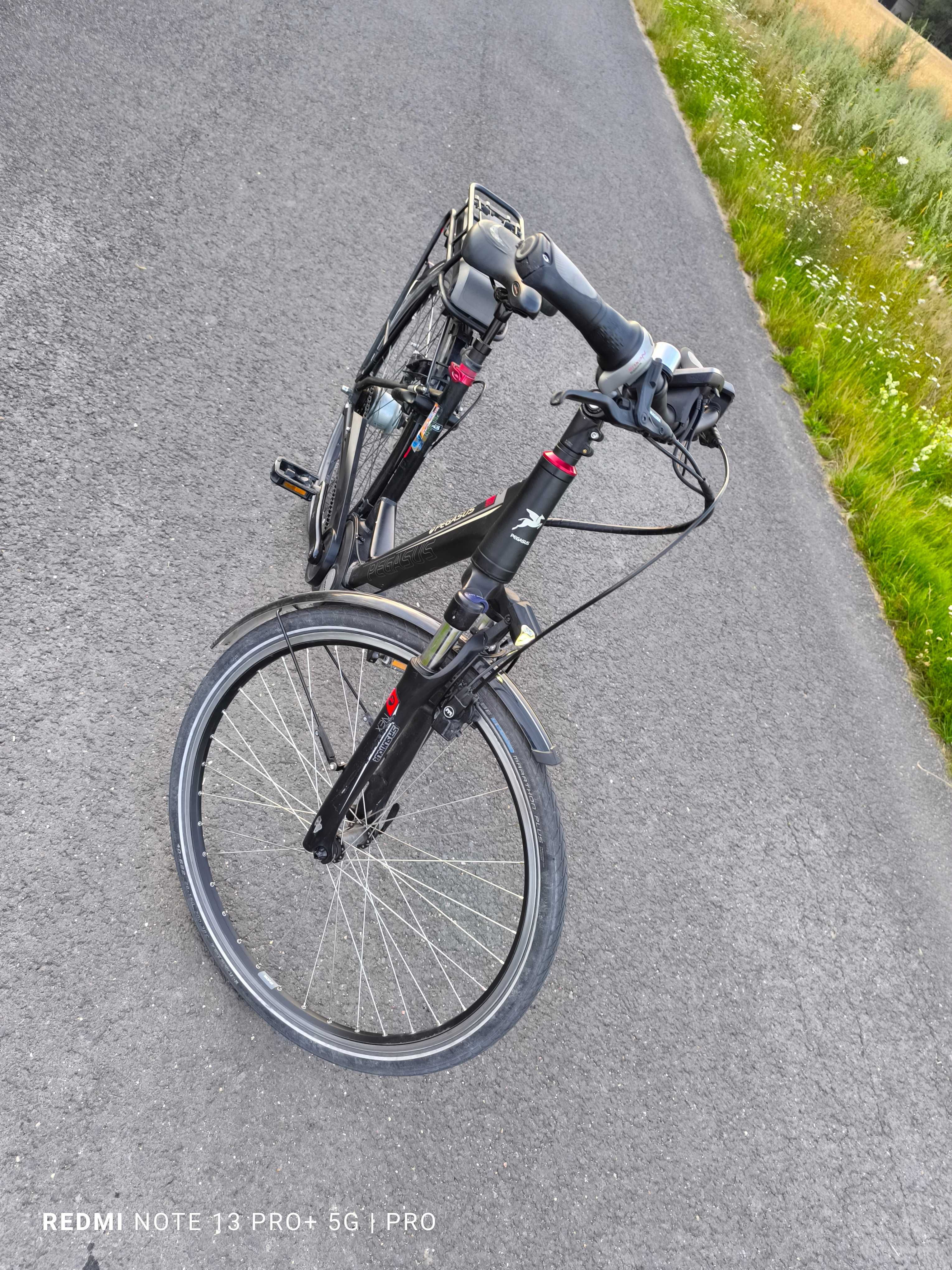 Rower elektryczny PEGASUS PREMIO E8r BOSCH z dokumentami 3 kluczyki