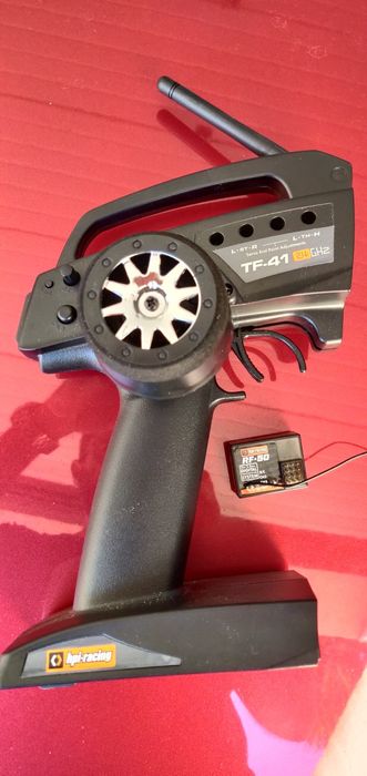NOVO Comando RC HPI Racing TF-41 + Receptor RF50