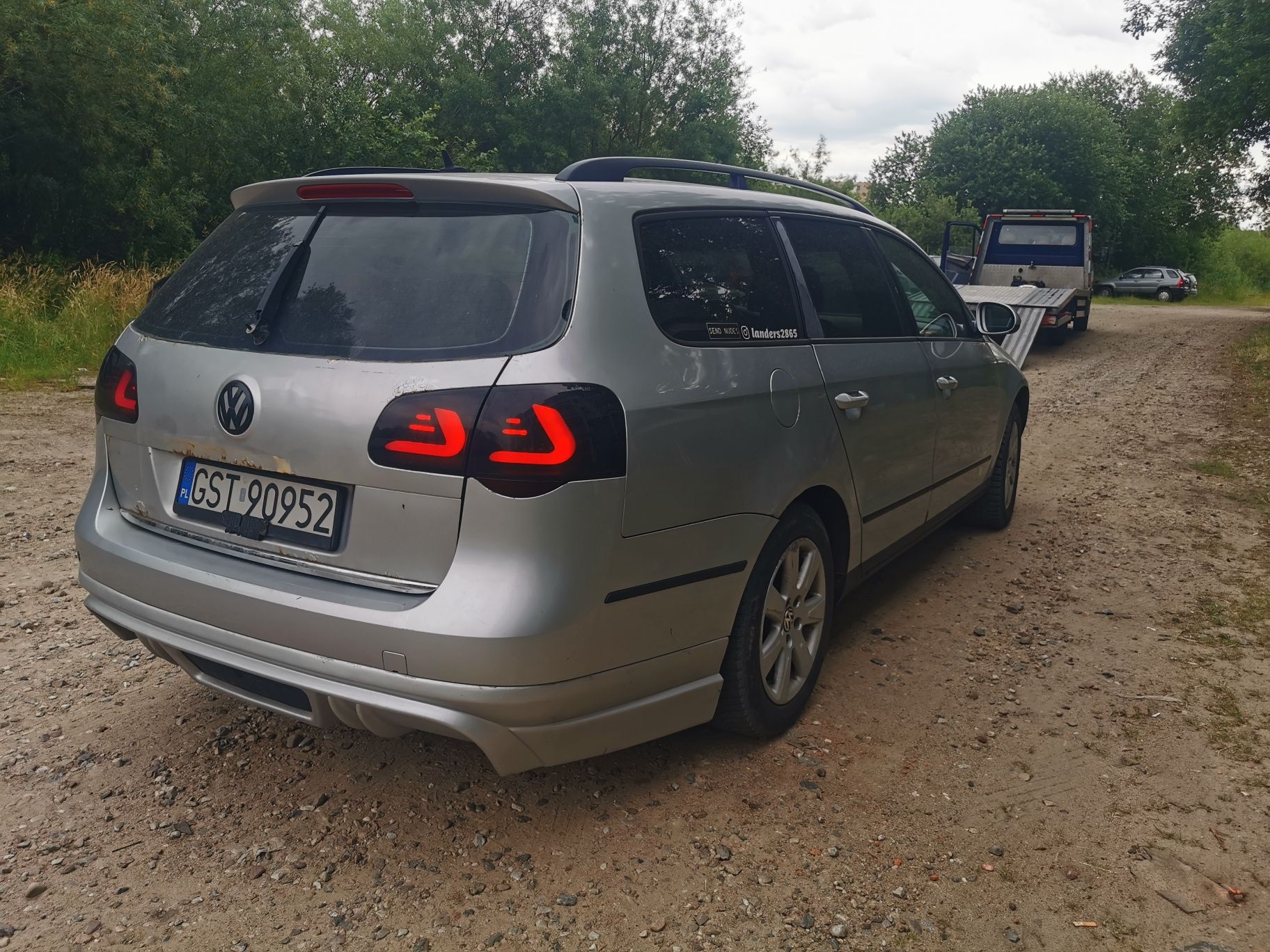 VW Passat r- line lampy usa tuning