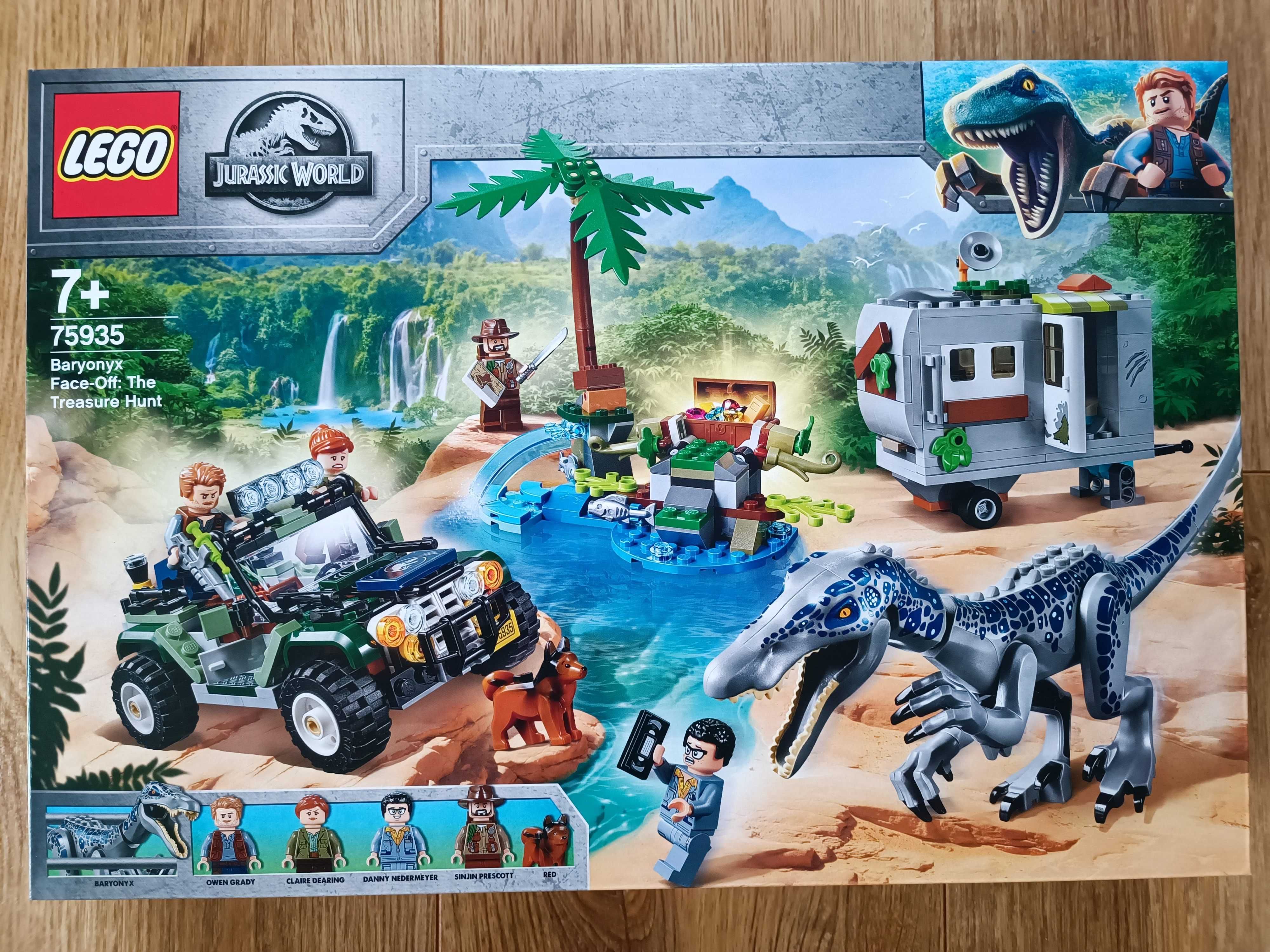 LEGO Jurassic World 75935 Starcie z Barionyksem - NOWY - Wysyłka OLX