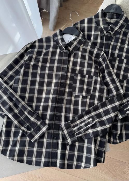 Стильна сорочка від ZARA великий вибір одягу