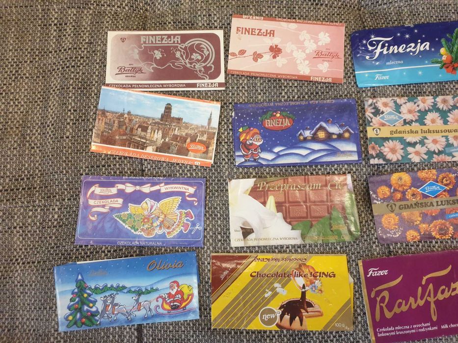 Kolekcja czekolad Fazer