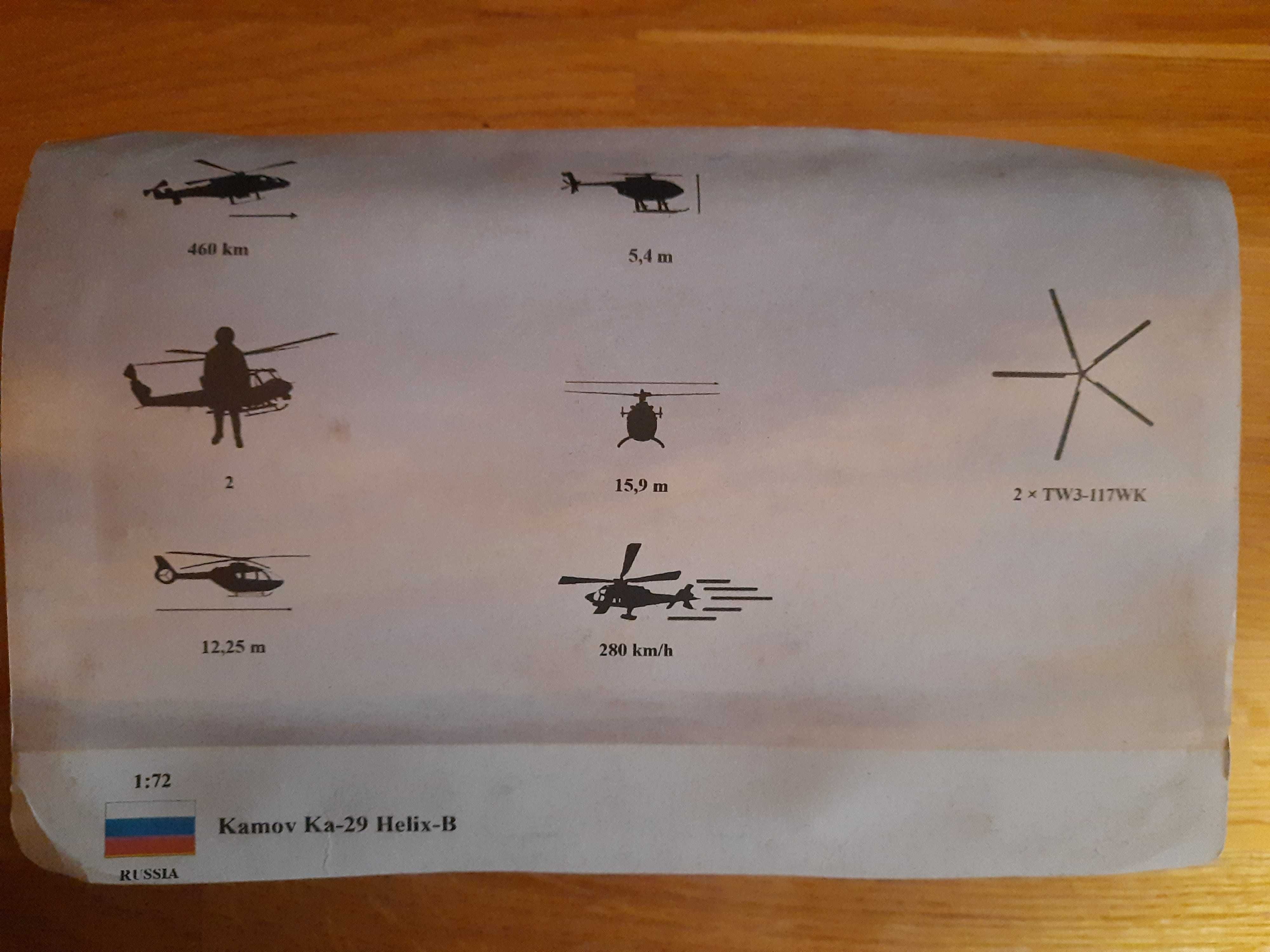 Model kolekcjonerski Amer Com Kamov Ka-29 Helix-B 1/72