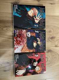 Manga Jujutsu Kaisen tomy 1-3