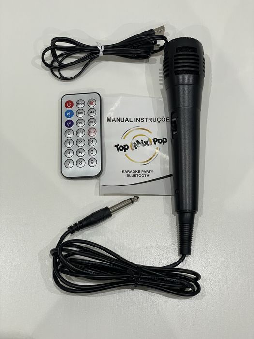 Coluna de som Karaoke Party 10W