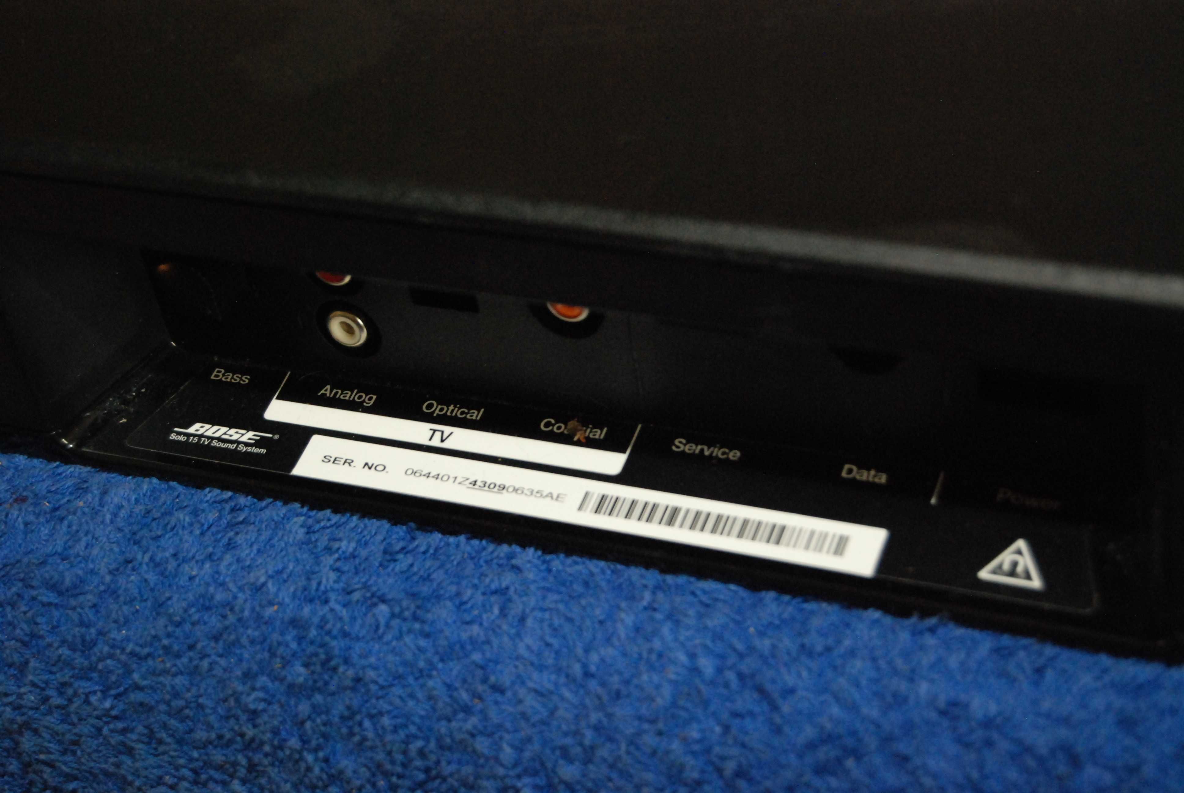 Soundbar BOSE Solo Tv