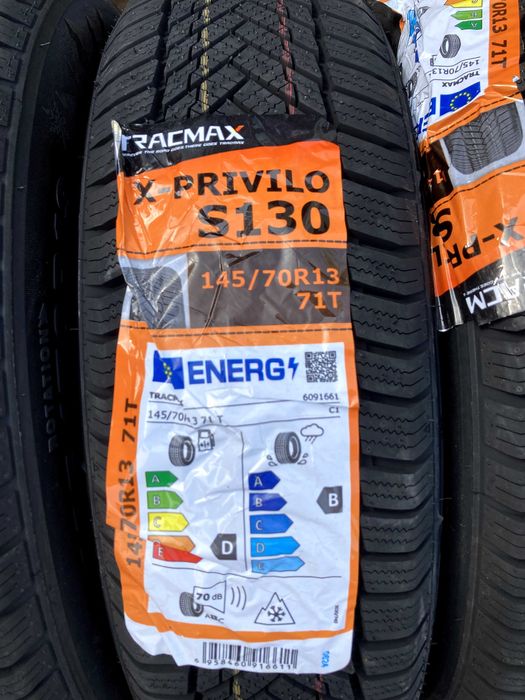 Okazja opony zimowe 145/70R13 71T Tracmax X-Privilo S130 z 2024r.
