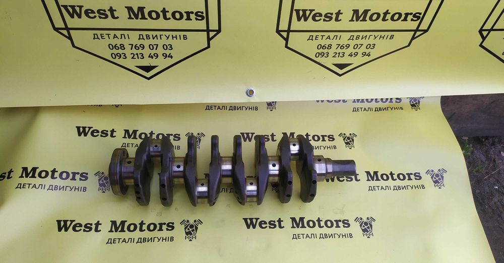 Коленвал Opel Astra 1.7 tdci Meriva Zefira A17DTR A17DTS  Астра Зефіра