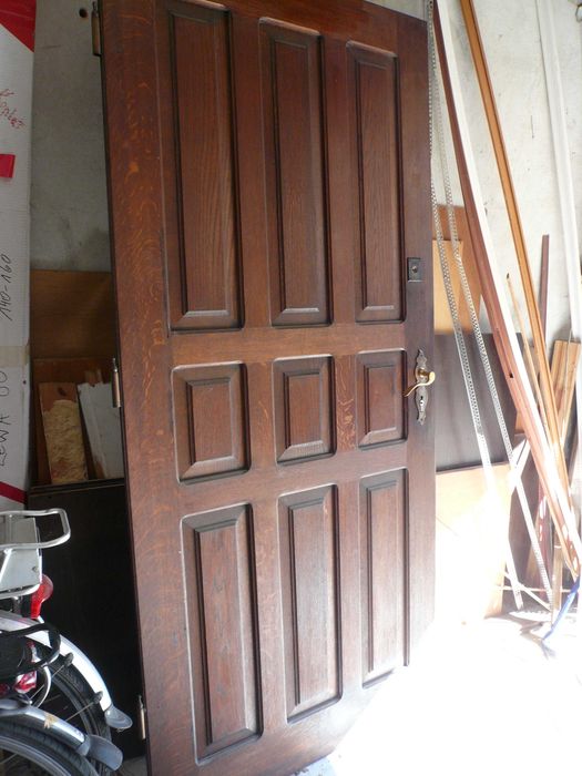 Drzwi  zewnętrzne dębowe  90 cm .\wykonane na zamówienie