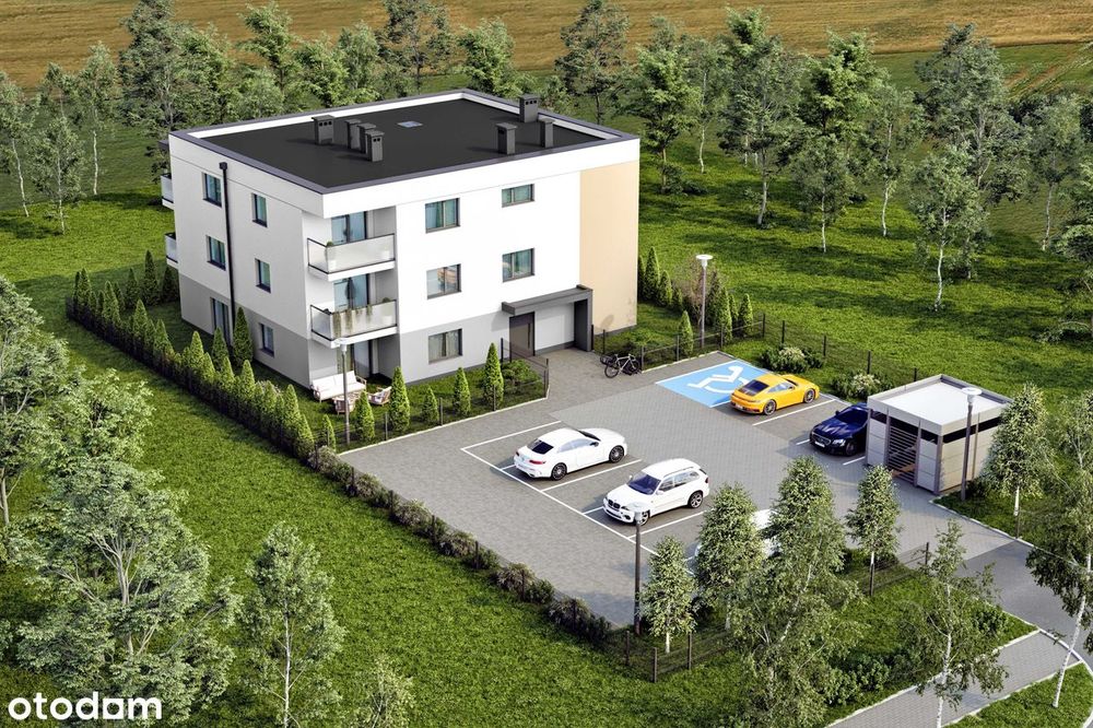 PROMOCJA - 7990 za metr - mieszkanie 3 pokoje 61,35 m2, balkon, GOTOWE