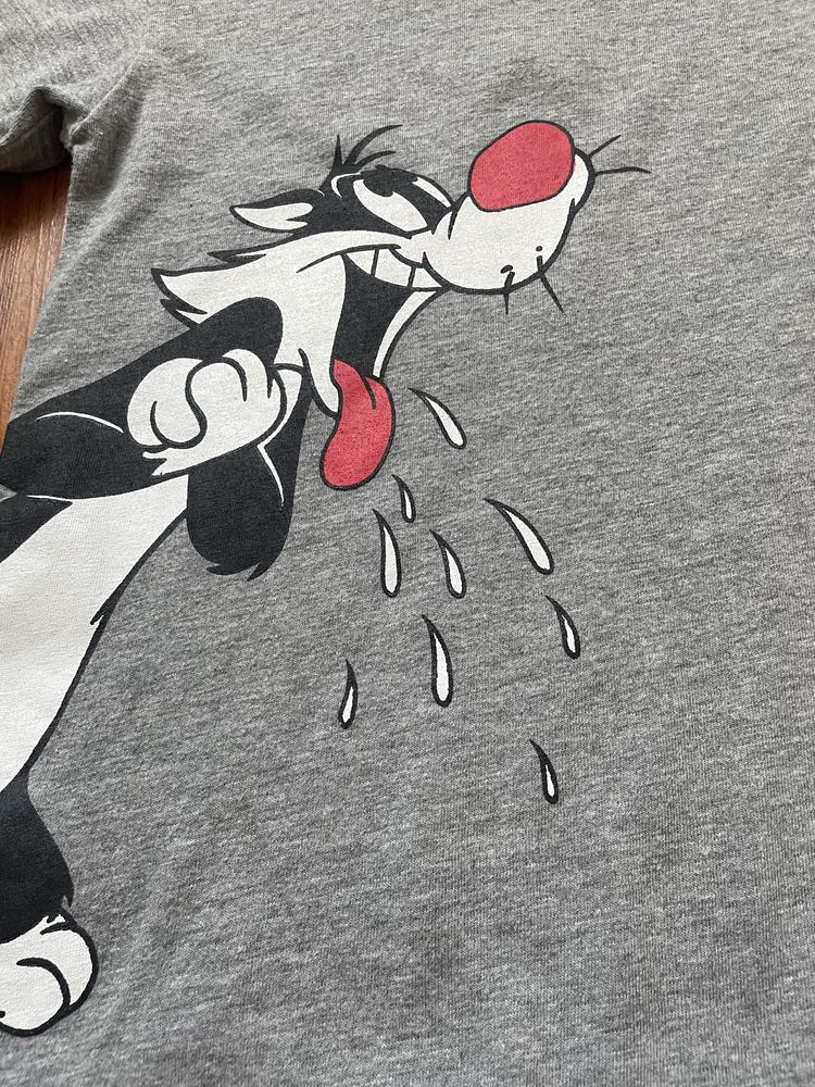 Koszulka szara firmy Looney Tunes rozmiar XS