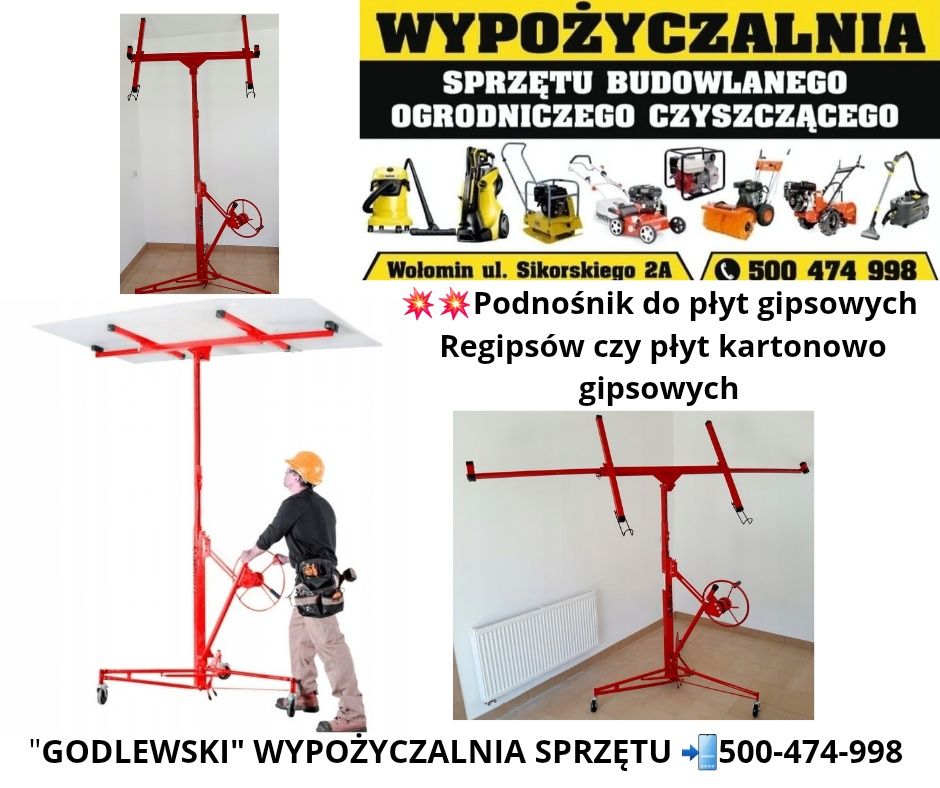 Wypożyczalnia! ŁUPARKA DO DREWNA 10 TON ,Piła spalinowa Wynajem!