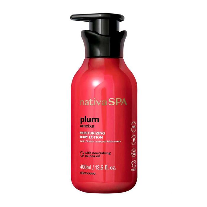 Loção Hidratante Nativa SPA Ameixa, 400ml